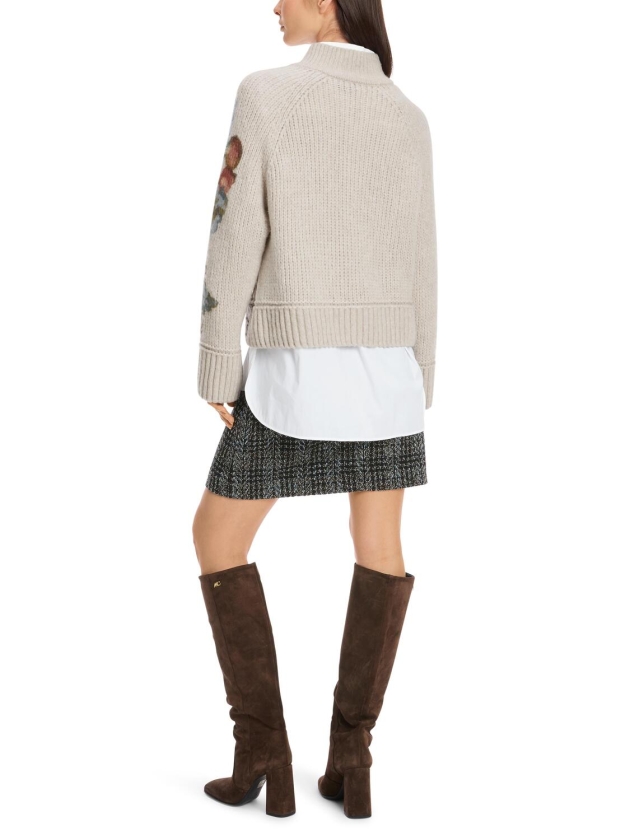 MarcCain Collections Pullover 182 Smoke
