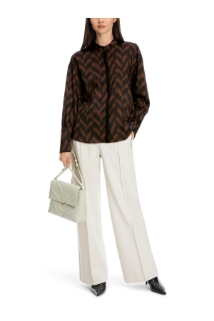MarcCain Collections Bluse 691 Deep wood
