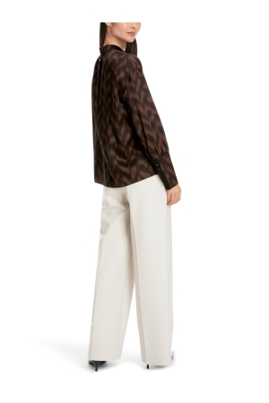 MarcCain Collections Bluse 691 Deep wood