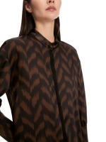 MarcCain Collections Bluse 691 Deep wood