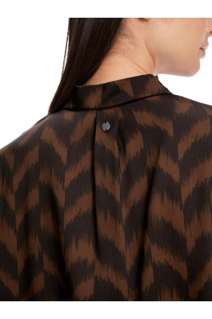 MarcCain Collections Bluse 691 Deep wood