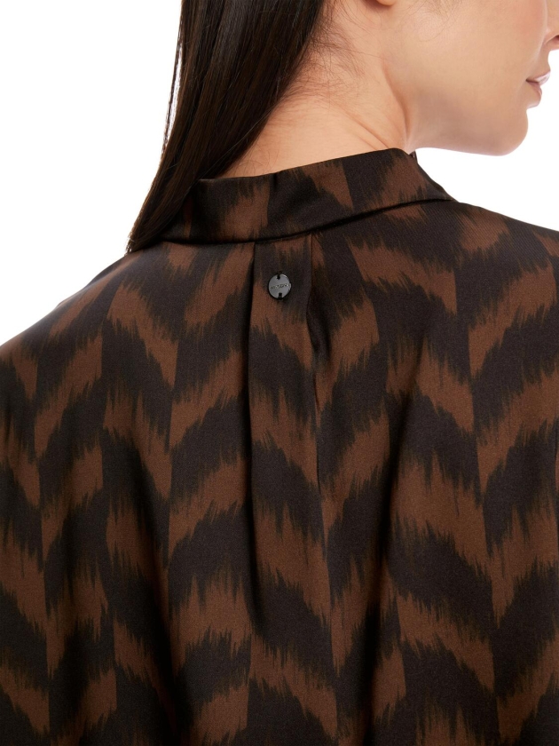 MarcCain Collections Bluse 691 Deep wood