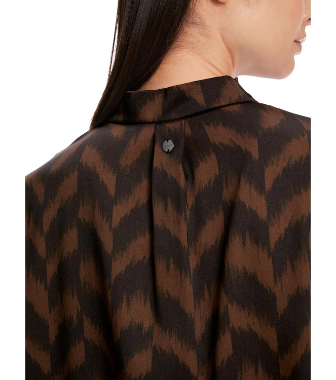 MarcCain Collections Bluse 691 Deep wood