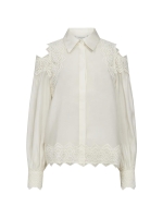 Copenhagen Muse Shirt with lace Jet Stream