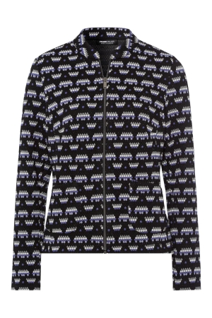 Frank Walder W42Jacke 045 Lila print