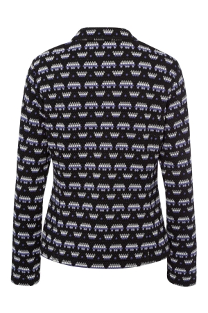 Frank Walder W42Jacke 045 Lila print