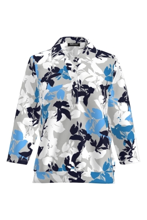 Frank Walder W41Top/TShirt 054 Blue print