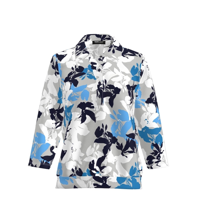 Frank Walder W41Top/TShirt 054 Blue print