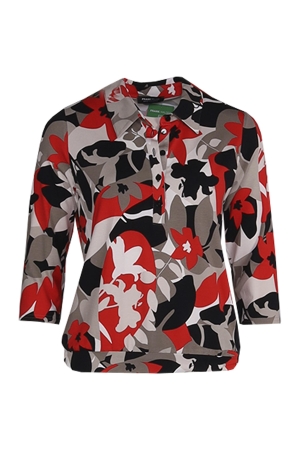 Frank Walder W41Top/TShirt red print