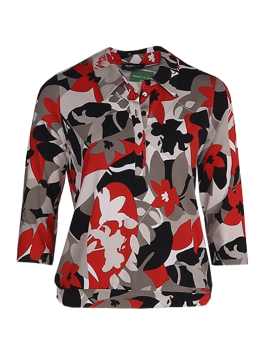 Frank Walder W41Top/TShirt red print