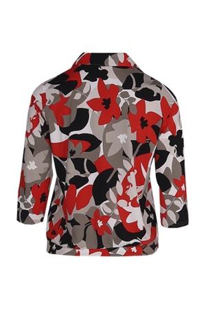 Frank Walder W41Top/TShirt red print