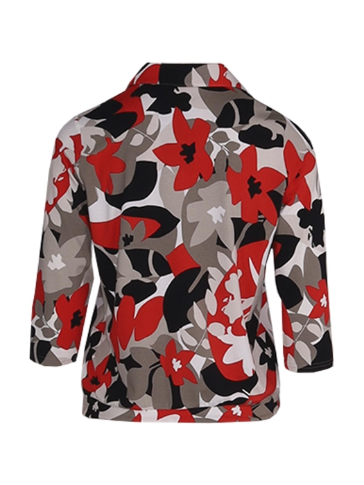 Frank Walder W41Top/TShirt red print