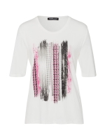 Frank Walder W41Top/TShirt 032 Red print