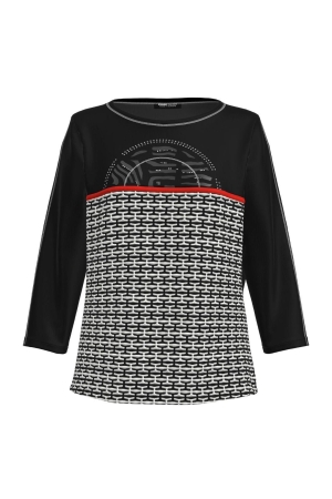 Frank Walder NOSTop/TShirt black print