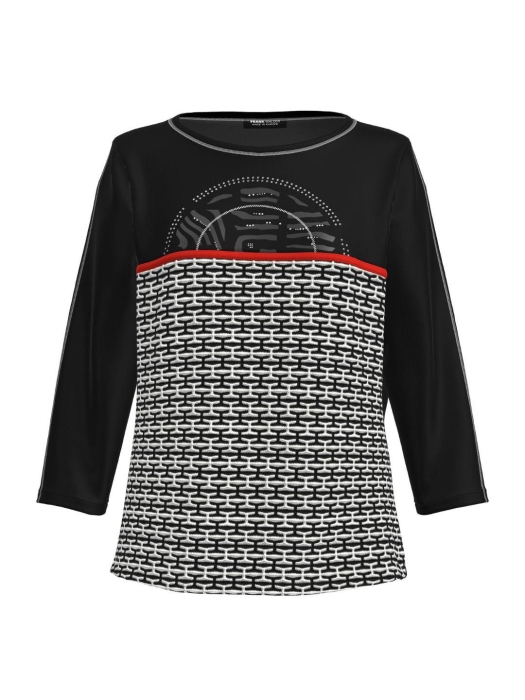 Frank Walder NOSTop/TShirt black print