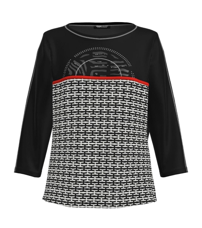 Frank Walder NOSTop/TShirt black print