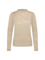 In Shape Tshirt Tess Lurex 839 Sand combi