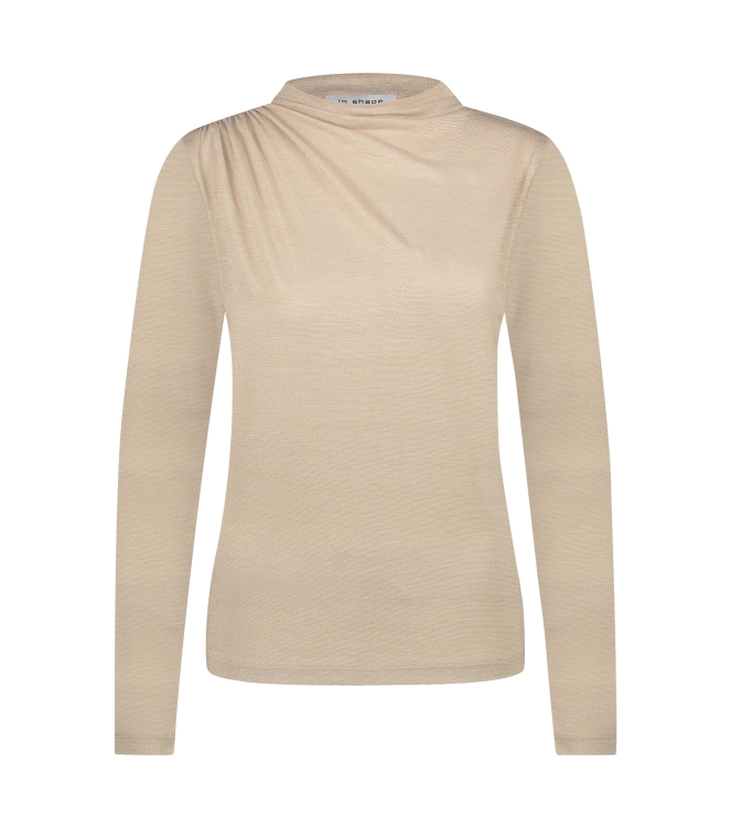 In Shape Tshirt Tess Lurex 839 Sand combi