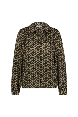 In Shape Blouse Kris 999 Black combi