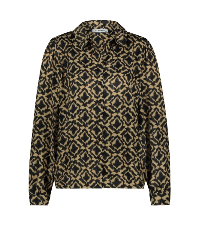 In Shape Blouse Kris 999 Black combi