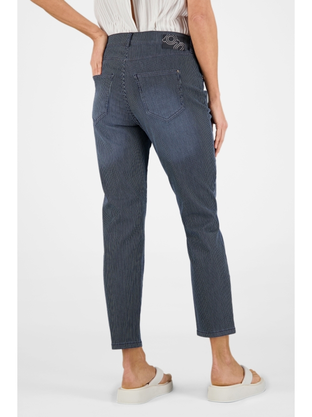 Gardeur Hose 5-Pocket Slim 7169 Dark rinse used