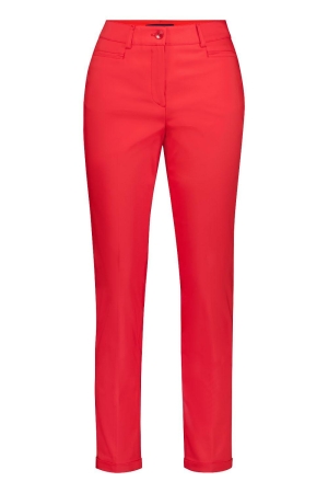 Gardeur Hose Zigarette Straight 2036 Rot