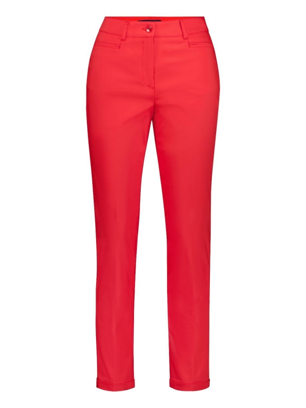Gardeur Hose Zigarette Straight 2036 Rot