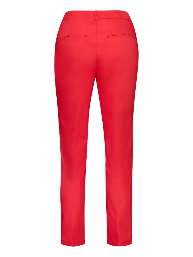 Gardeur Hose Zigarette Straight 2036 Rot