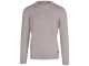 Born with Appetite Axl R-neck Pullover Light Merino 186 Feather grey