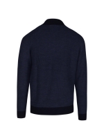 Born with Appetite Dun Half Zip Pullover 290 Navy