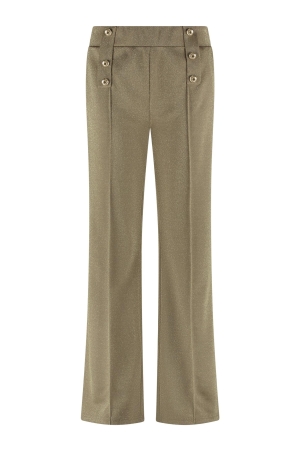 Tramontana Trousers Sparkle 8100 Gold