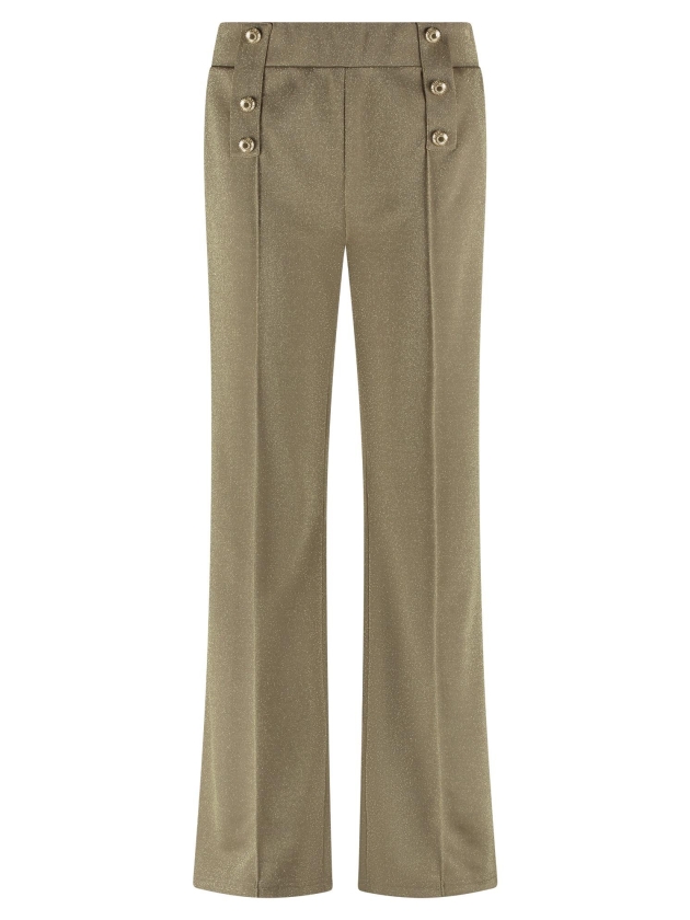 Tramontana Trousers Sparkle 8100 Gold