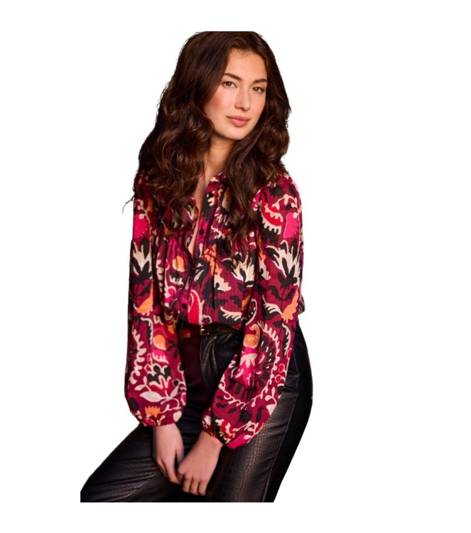Tramontana Blouse Bold Flowers 99990 Print pinks