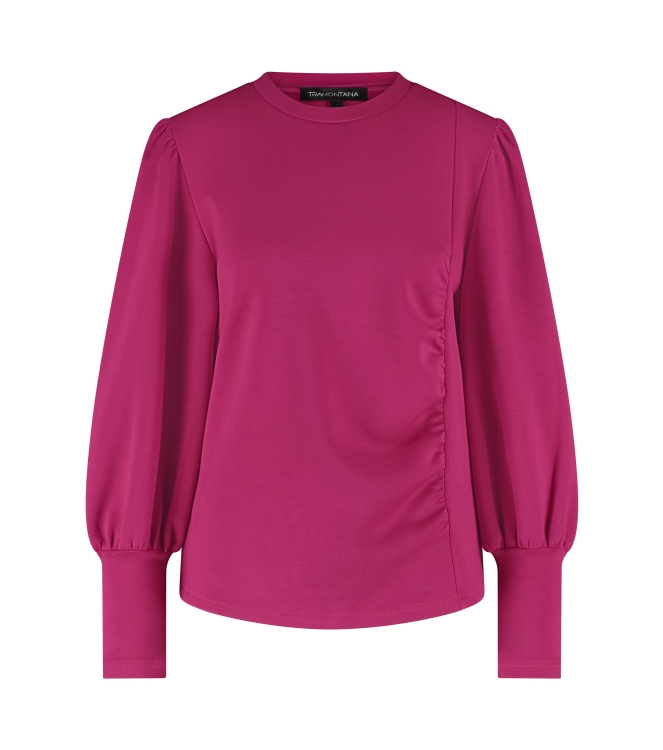 Tramontana Jumper Sweat Gathering 4210 Cerise