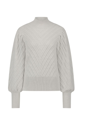 Tramontana Jumper V-Detail 007040-Light grey