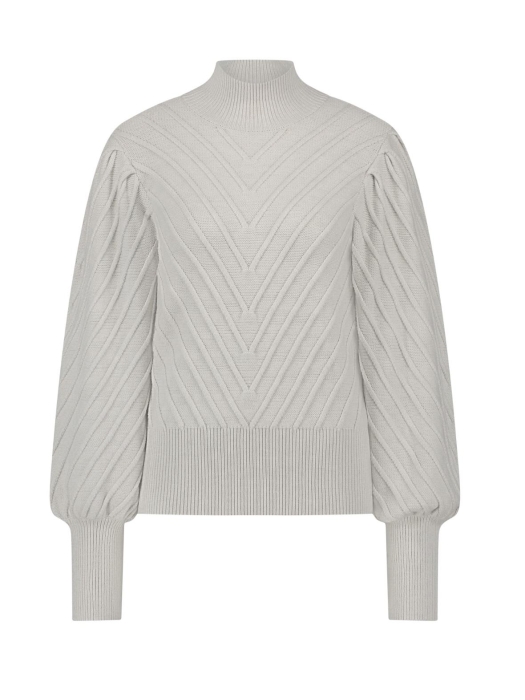 Tramontana Jumper V-Detail 007040-Light grey
