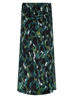 Tramontana Skirt Mesh Autumn Brushes 099991-Print petrol