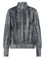 Tramontana Top Grey Snake 009997-Print grey