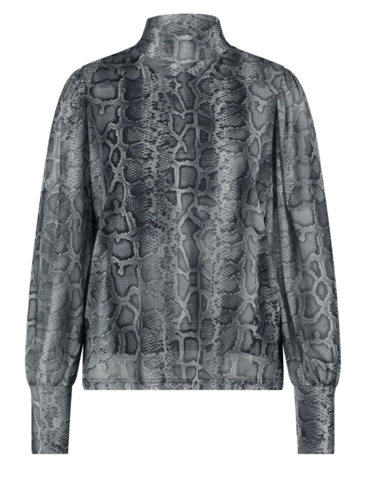 Tramontana Top Grey Snake 009997-Print grey