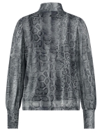 Tramontana Top Grey Snake 009997-Print grey