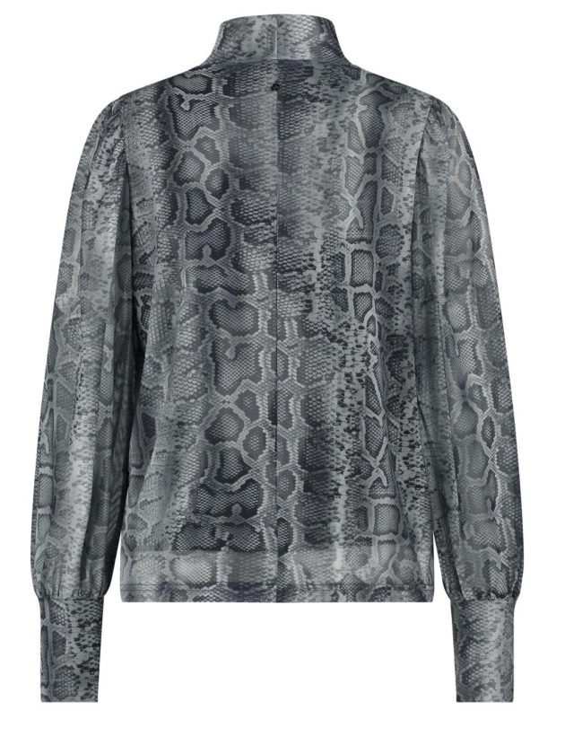 Tramontana Top Grey Snake 009997-Print grey