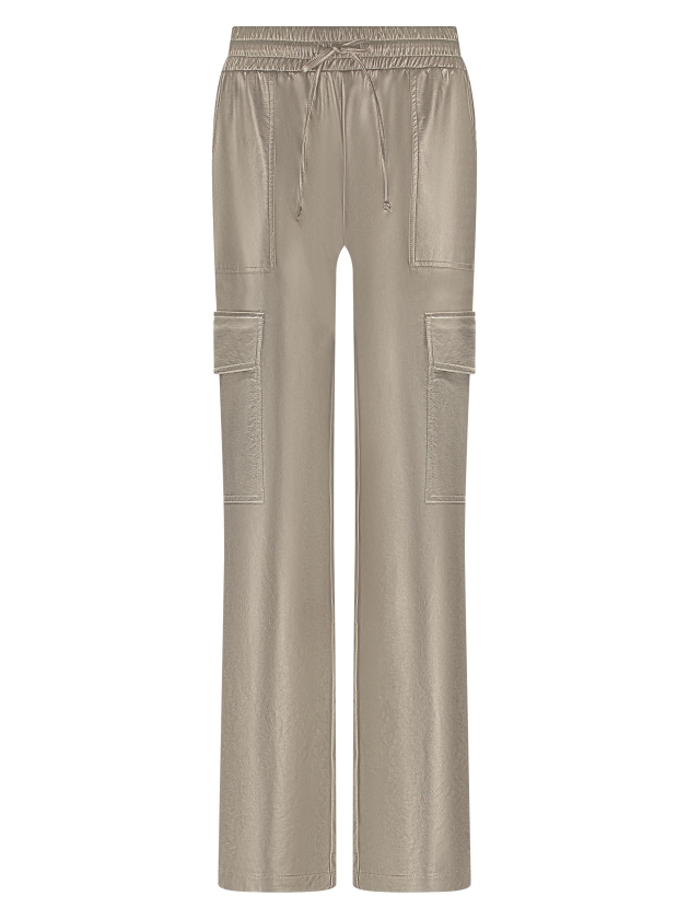 Tramontana Trousers Gold Cargo Pockets 8100 Gold