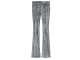 Tramontana Trousers Suedine Grey Snake 009997-Print grey