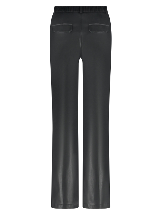 Tramontana Trousers PU Suedine Detail 009000 Black