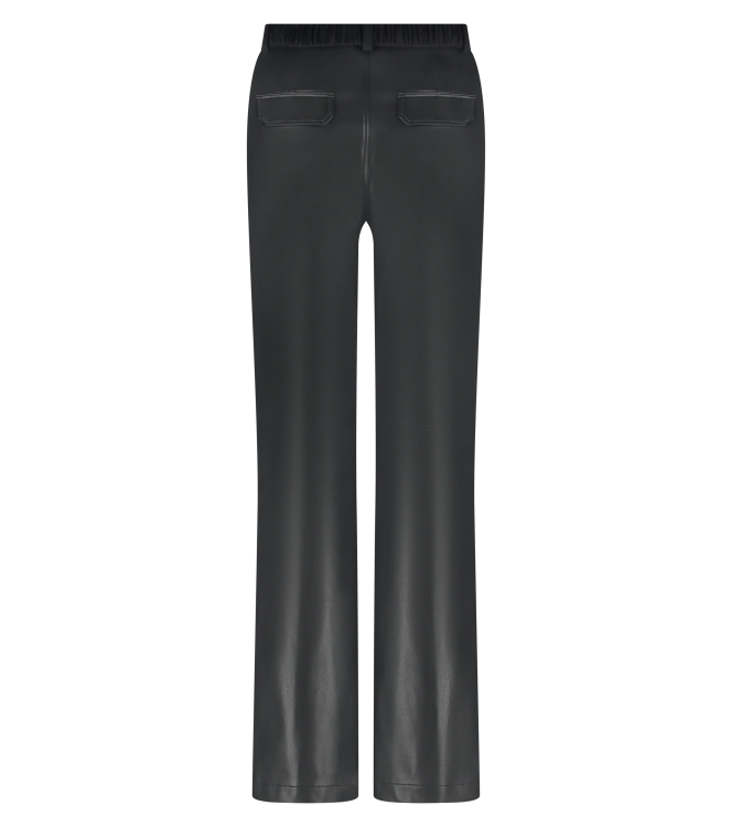 Tramontana Trousers PU Suedine Detail 009000 Black