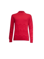 Sarto Fashion Pullover split collar k252 red (true red)