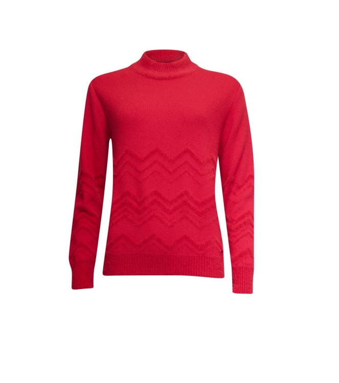 Sarto Fashion Pullover split collar k252 red (true red)
