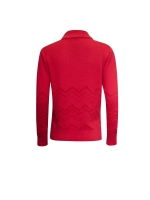 Sarto Fashion Pullover split collar k252 red (true red)