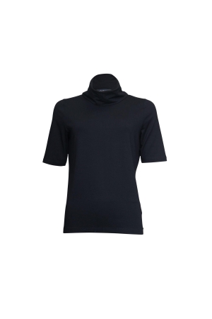 Sarto Fashion T-shirt rollcollar k199 black (black)