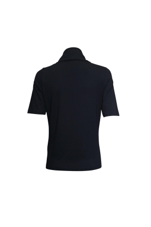 Sarto Fashion T-shirt rollcollar k199 black (black)